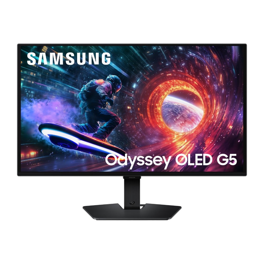จอมอนิเตอร์ SAMSUNG Odyssey G5 OLED G50SF LS27FG502SEXXT Gaming Monitor (OLED 2K 180Hz)