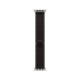 Apple Watch 49mm Black/Charcoal Trail Loop - M/L - Natural Titanium Finish