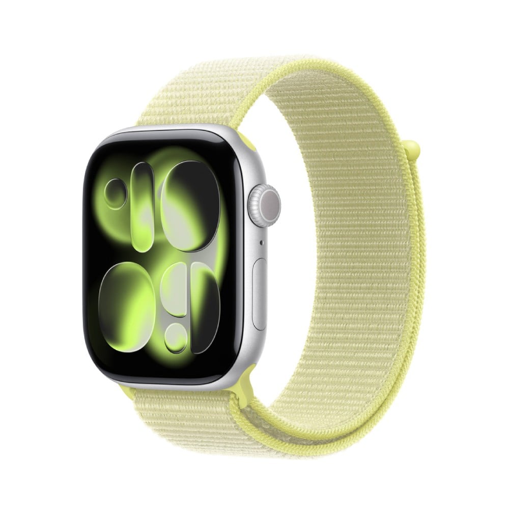 Apple Watch 46mm Neon Yellow Sport Loop