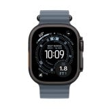Apple Watch 49mm Anchor Blue Ocean Band - Black Titanium Finish