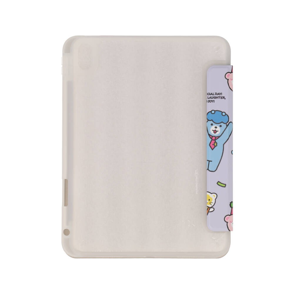 Blue Box x Bellygom เคส iPad Gen 11(2025)/10 Y Model Magnetic Detachable Bellygom happy big day Lavender Purple