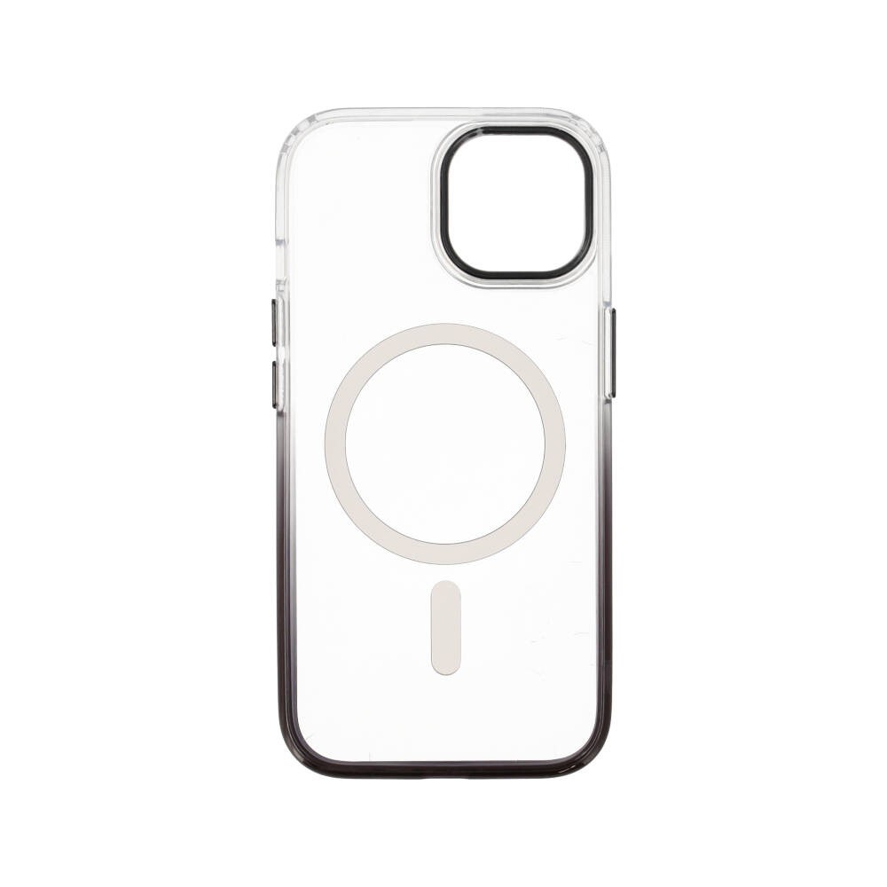 เคส Blue Box iPhone 15 Clear Shading edge with Magnetic Black