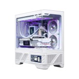 เคสคอมพิวเตอร์ VALKYRIE VK03M LCD IPS White