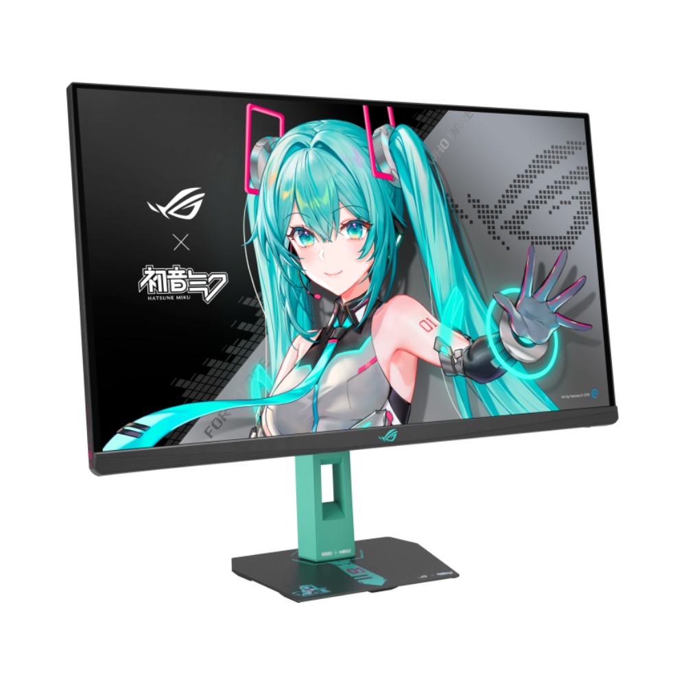 ASUS x Hatsune Miku จอมอนิเตอร์ ASUS ROG Strix XG27ACMEG-G Gaming Monitor (Fast IPS 2K 260Hz OC)