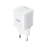 อะแดปเตอร์ WHY Pixel Wall USB Charger 1 USB-C (PD25W) White (WC-3331)