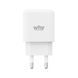 อะแดปเตอร์ WHY Pixel Wall USB Charger 1 USB-C (PD25W) White (WC-3331)