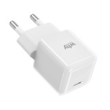 อะแดปเตอร์ WHY Pixel Wall USB Charger 1 USB-C (PD25W) White (WC-3331)