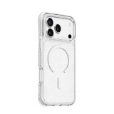 เคส LAUT iPhone 17 Pro Aero Sparkle Magsafe Crystal Silver