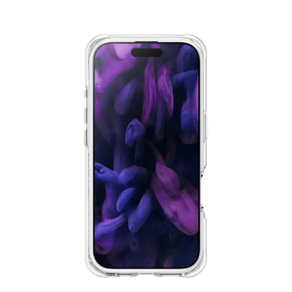 เคส LAUT iPhone 17 Pro Aero Sparkle Magsafe Crystal Silver