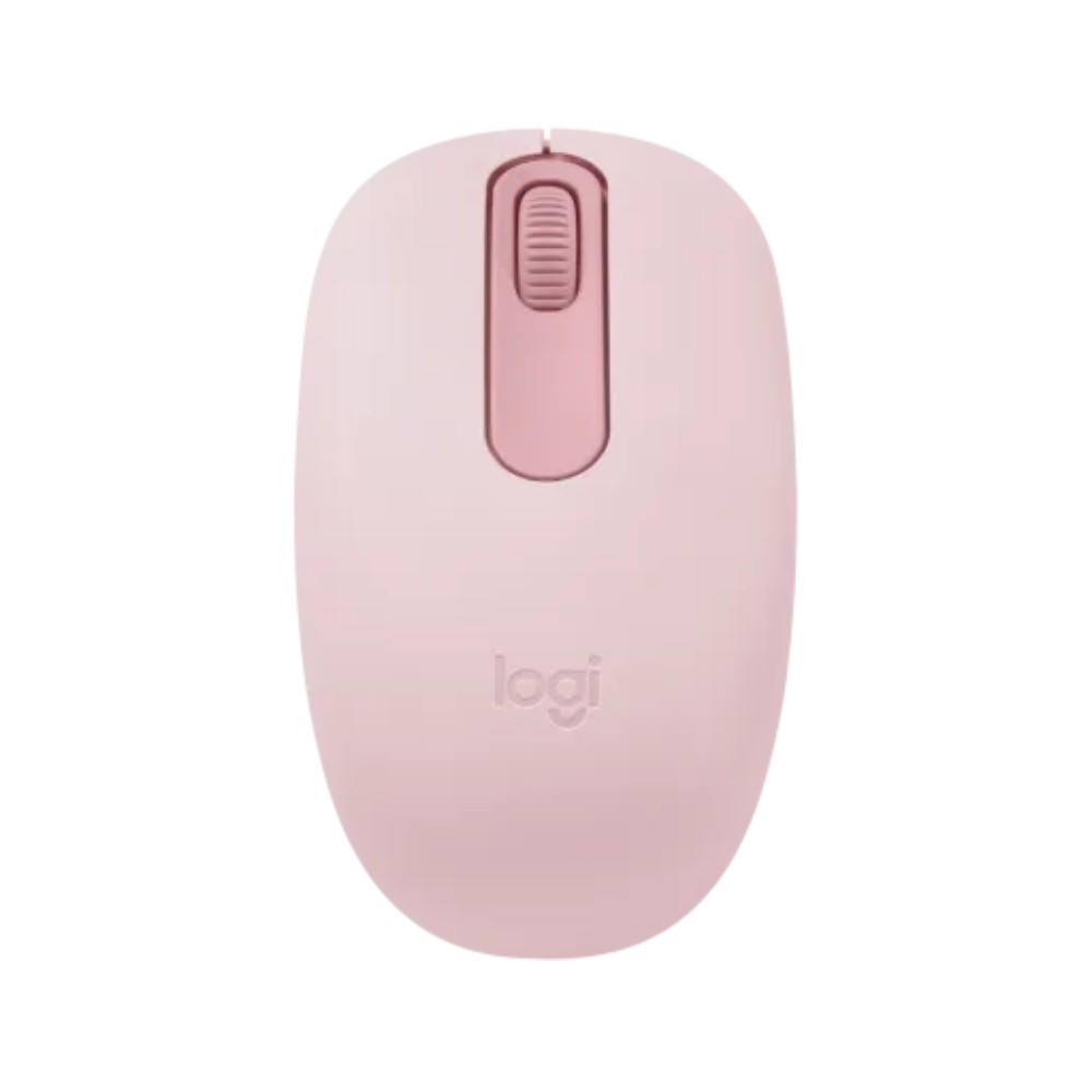 เมาส์ไร้สาย Logitech Bluetooth Mouse M196 Rose