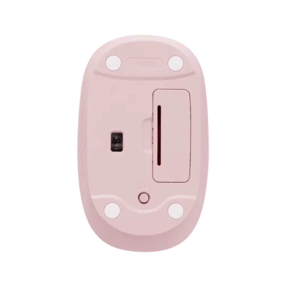 เมาส์ไร้สาย Logitech Bluetooth Mouse M196 Rose