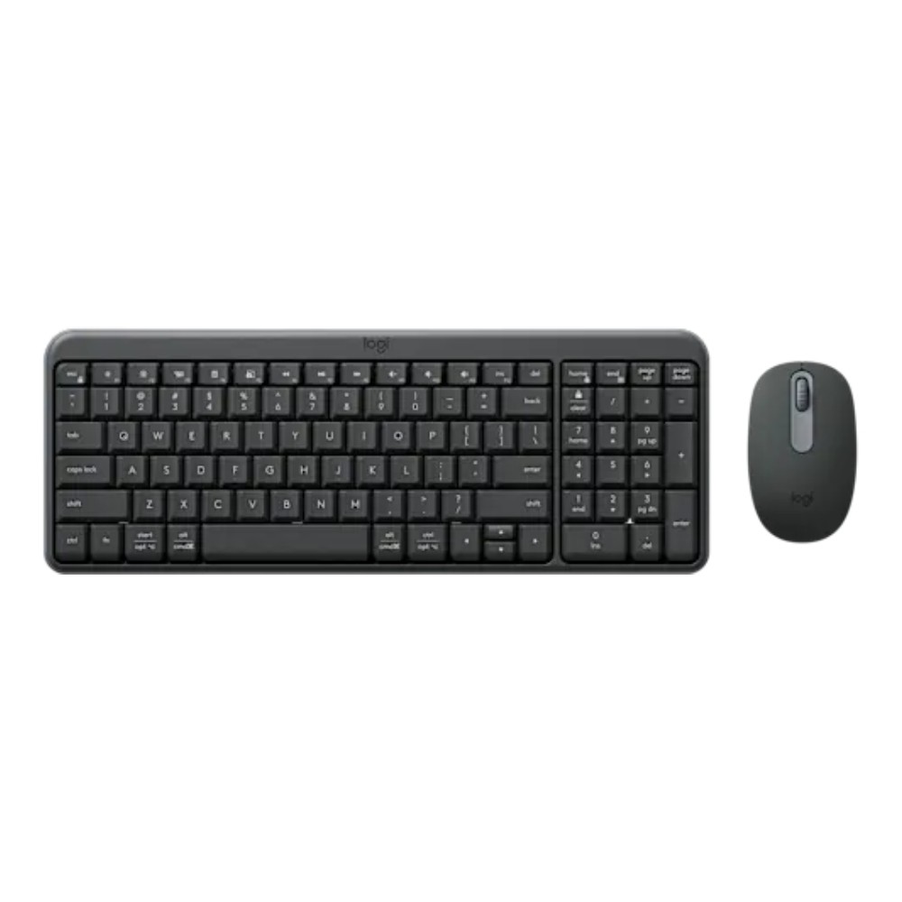 เมาส์และคีย์บอร์ดไร้สาย Logitech Keyboard + Wireless Mouse MK250 (TH/EN)