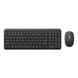 เมาส์และคีย์บอร์ดไร้สาย Logitech Keyboard + Wireless Mouse MK250 (TH/EN)
