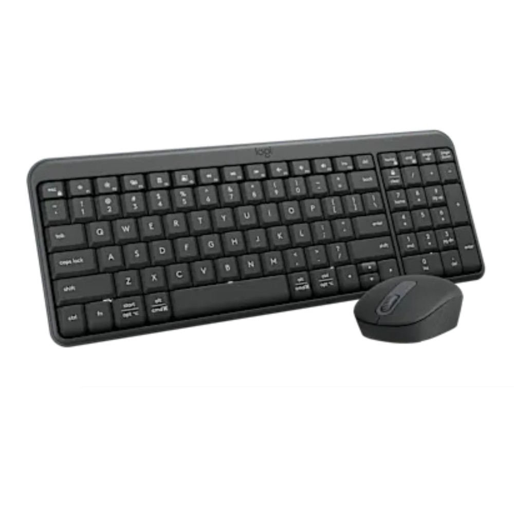 เมาส์และคีย์บอร์ดไร้สาย Logitech Keyboard + Wireless Mouse MK250 (TH/EN)