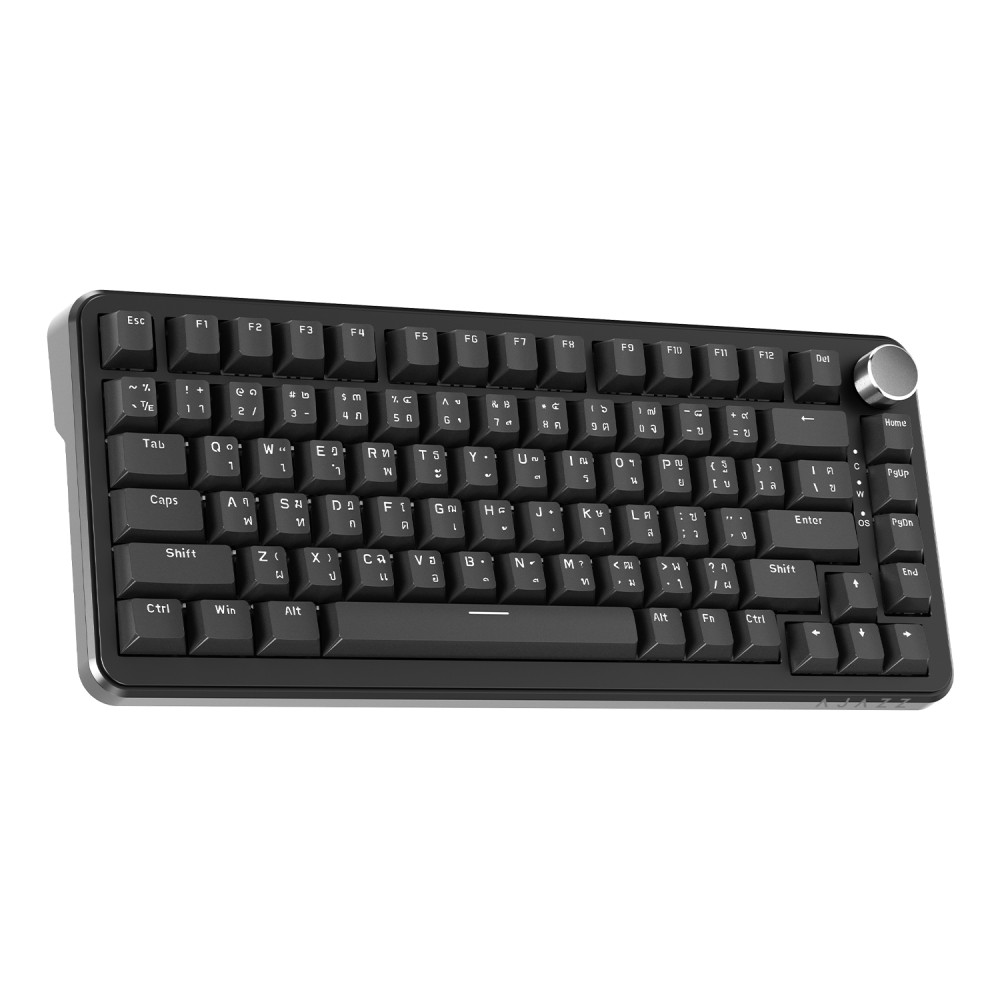 คีย์บอร์ดเกมมิ่ง Ajazz Gaming Keyboard AK820 Max Black Red Switch