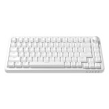 คีย์บอร์ดเกมมิ่ง Ajazz Gaming Keyboard AK820 Max White Red Switch