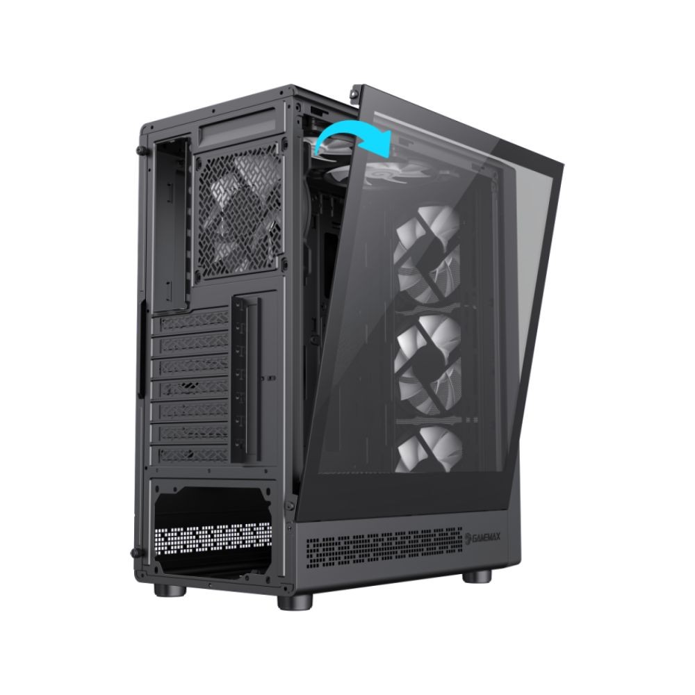 เคสคอมพิวเตอร์ GAMEMAX STORM 2 AB Black