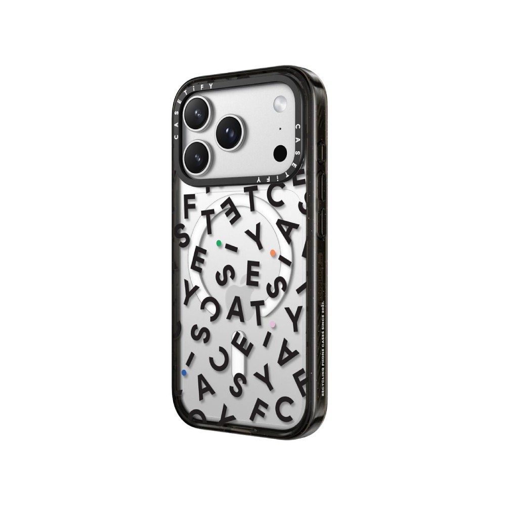 เคส Casetify iPhone 17 Pro Impact Clear Monogram
