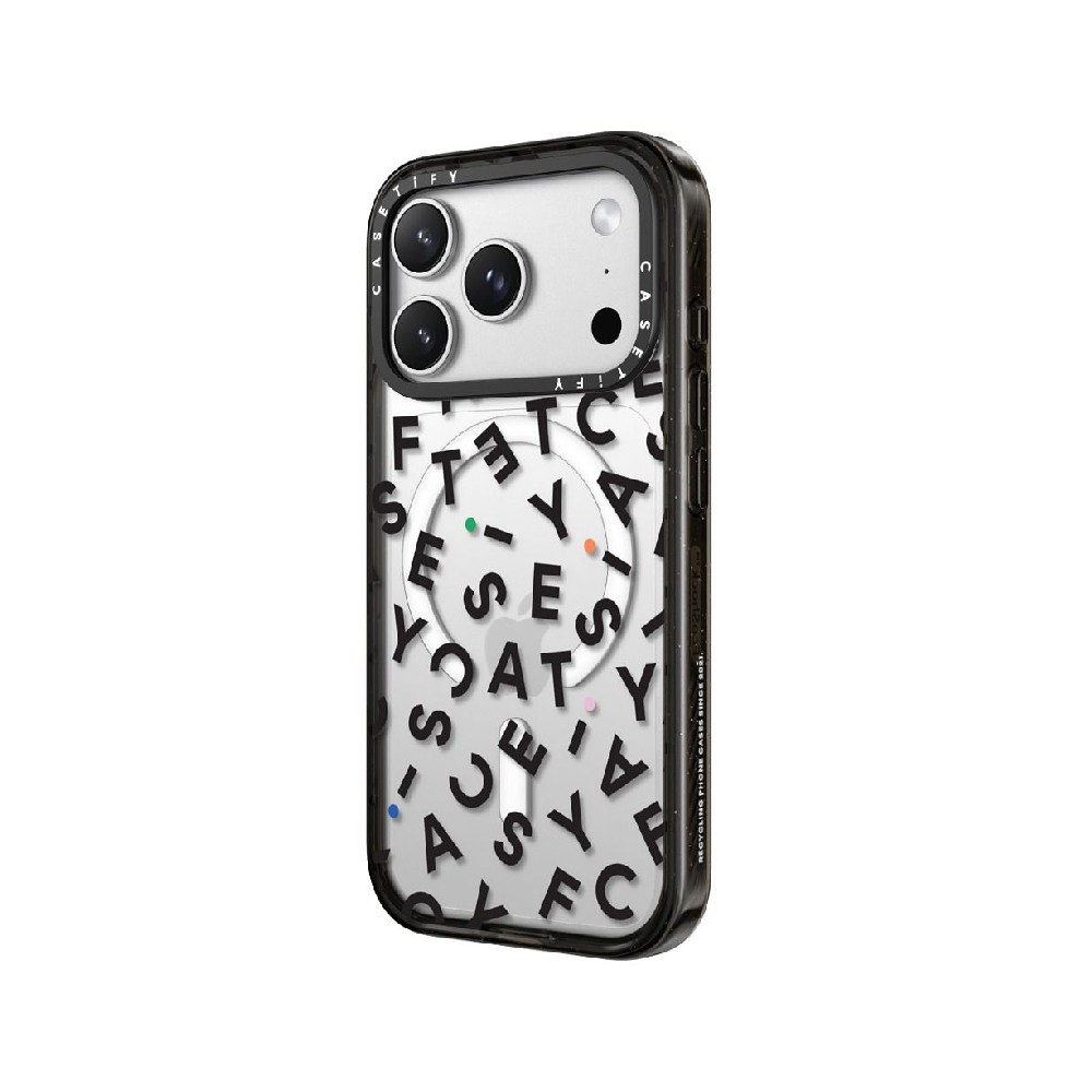 เคส Casetify iPhone 17 Pro Max Impact Clear Monogram