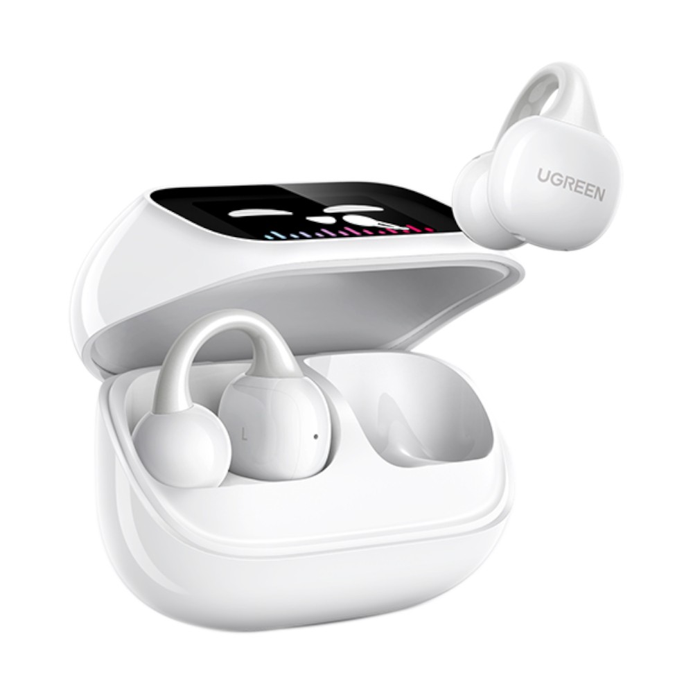 หูฟัง UGREEN TWS HiTune S6 Touch Screen Microphone Algorithm (55136) White