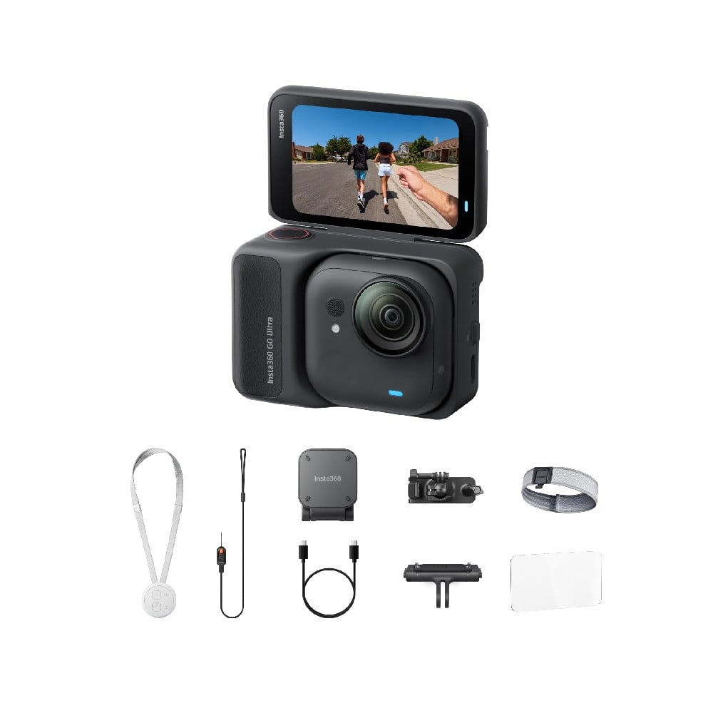 กล้องแอคชั่น Insta360 GO Ultra Creator Bundle Midnight Black