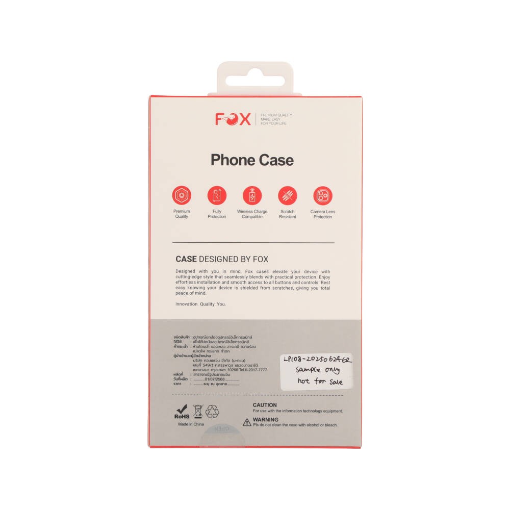 เคส FOX iPhone 17 vShield Pro Magnetic Transparent