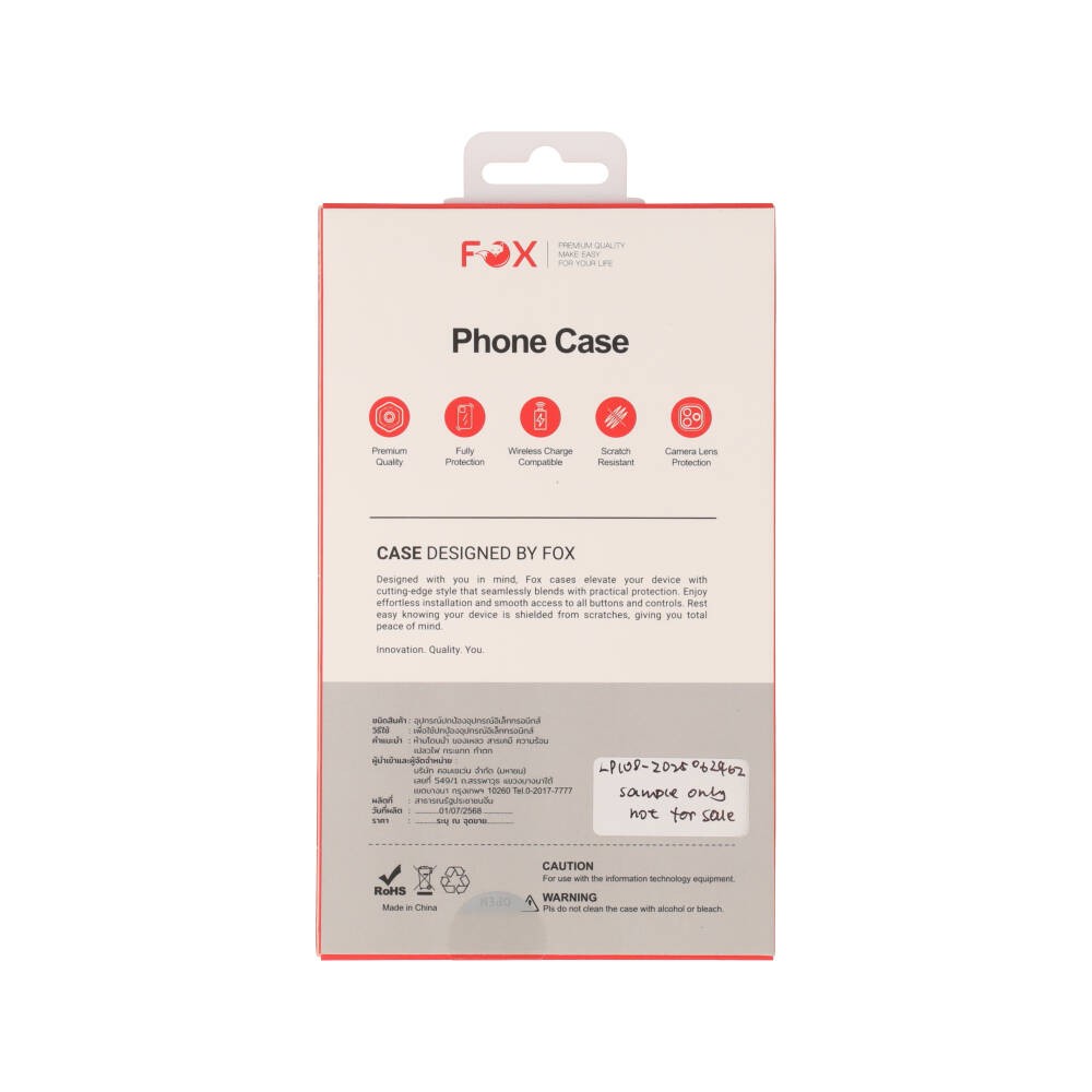 เคส FOX iPhone 17 Pro vShield Pro Magnetic Transparent