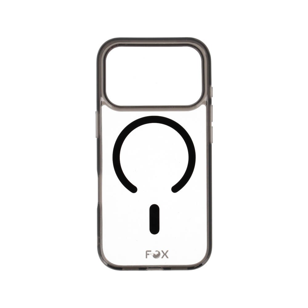 เคส FOX iPhone 17 Pro vShield Pro Magnetic Transparent Black
