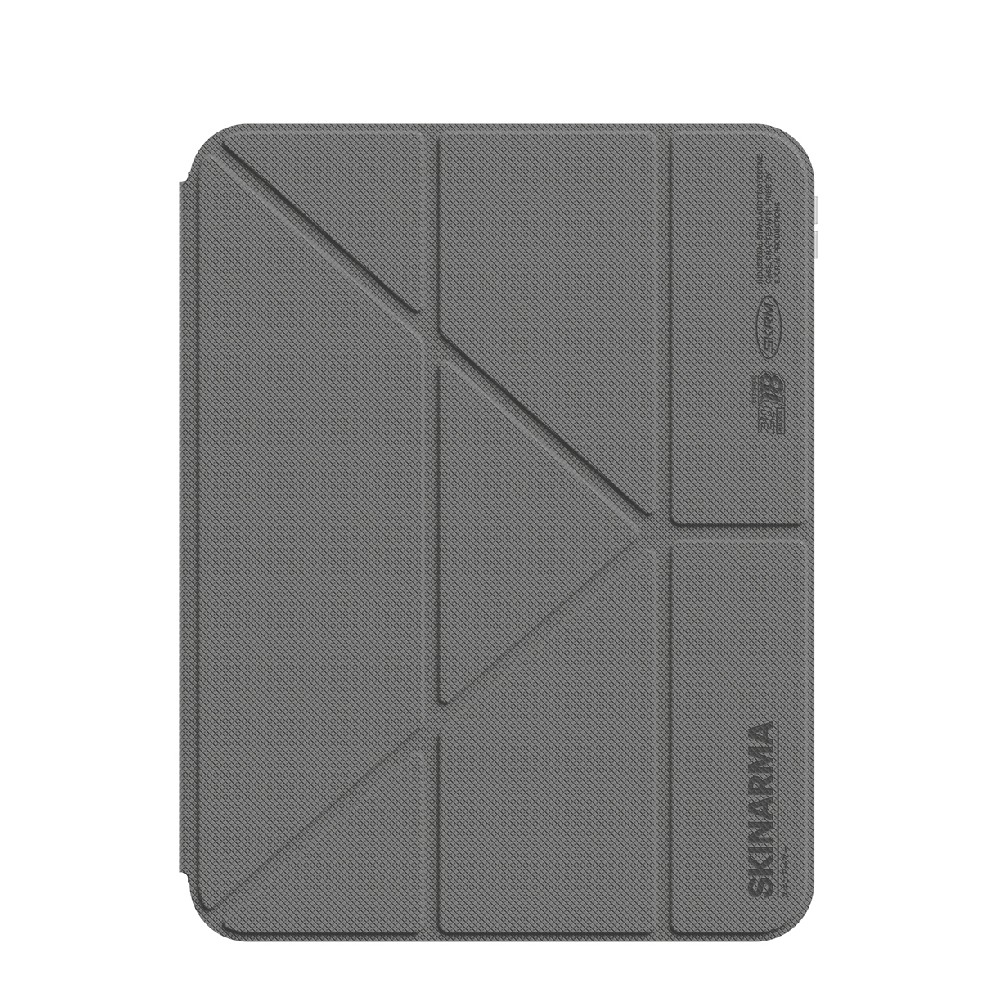 เคส Skinarma iPad Gen 10th/11th 2025 Zeta Detachable Protective Case Gray