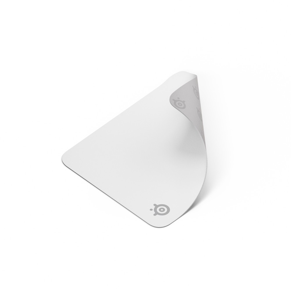 แผ่นรองเมาส์ SteelSeries Gaming Mouse Pad QcK Medium Mousepad White