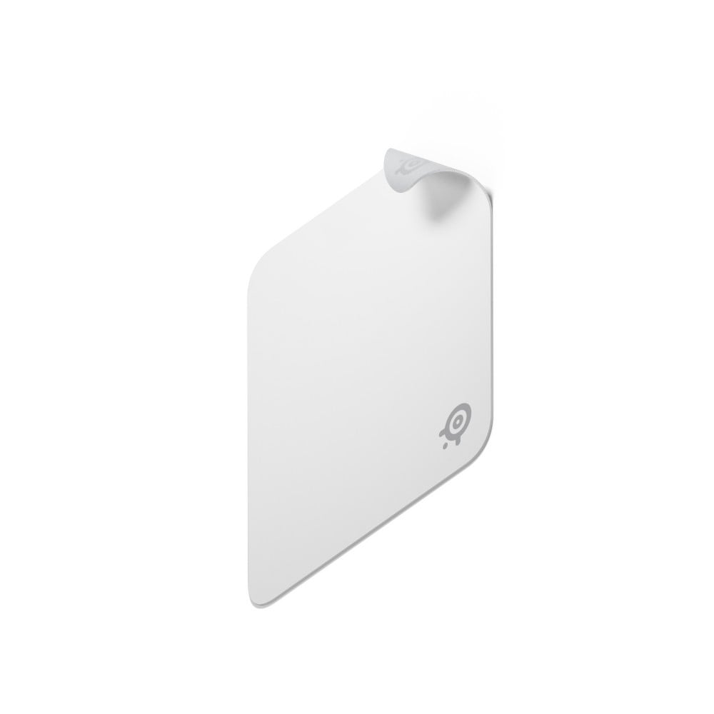 แผ่นรองเมาส์ SteelSeries Gaming Mouse Pad QcK Medium Mousepad White