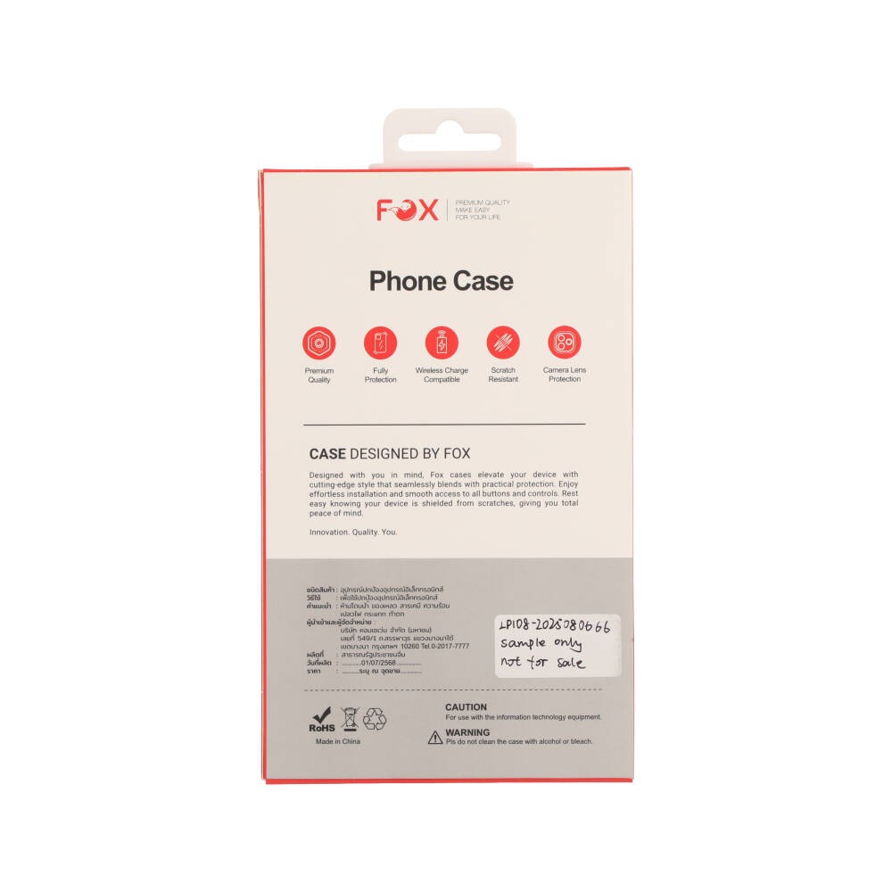 เคส FOX iPhone 16 vShield Ultra Clear Magnetic