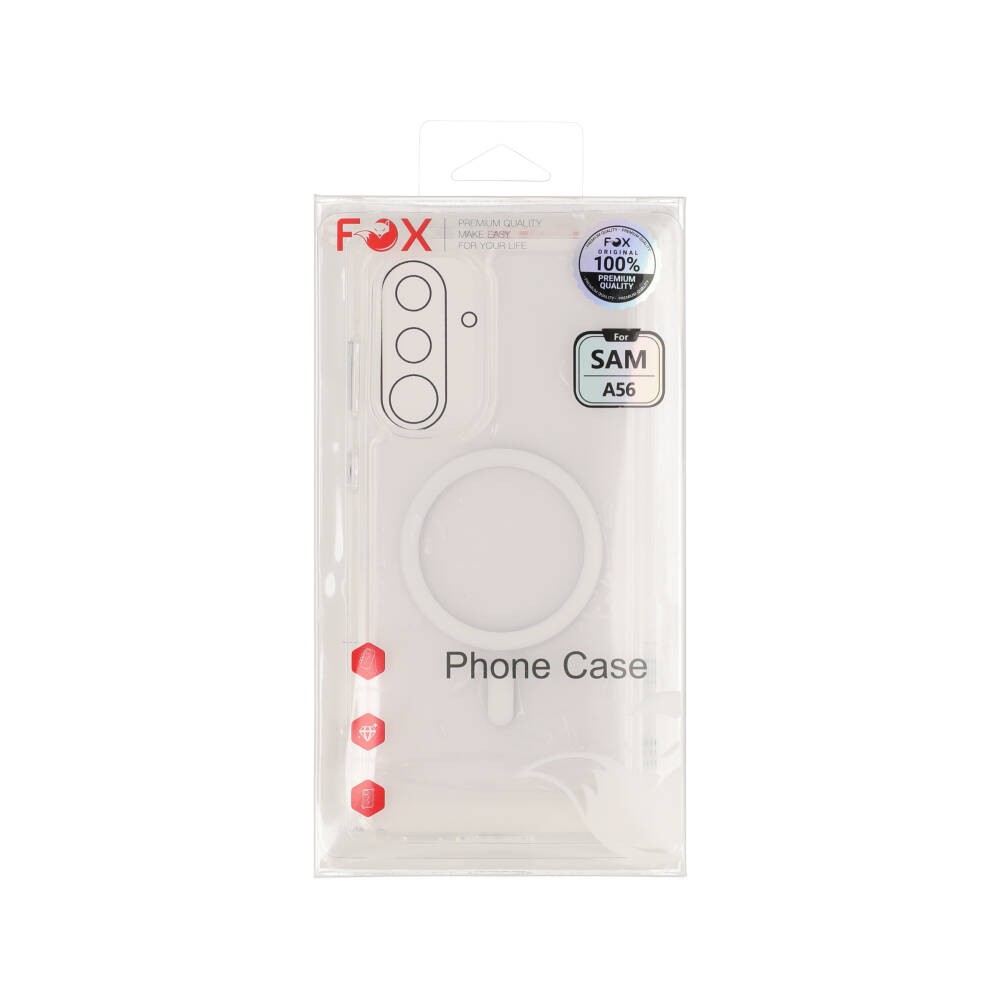 เคส FOX Samsung A56 5G Frame Acrylic Clear with Magsafe