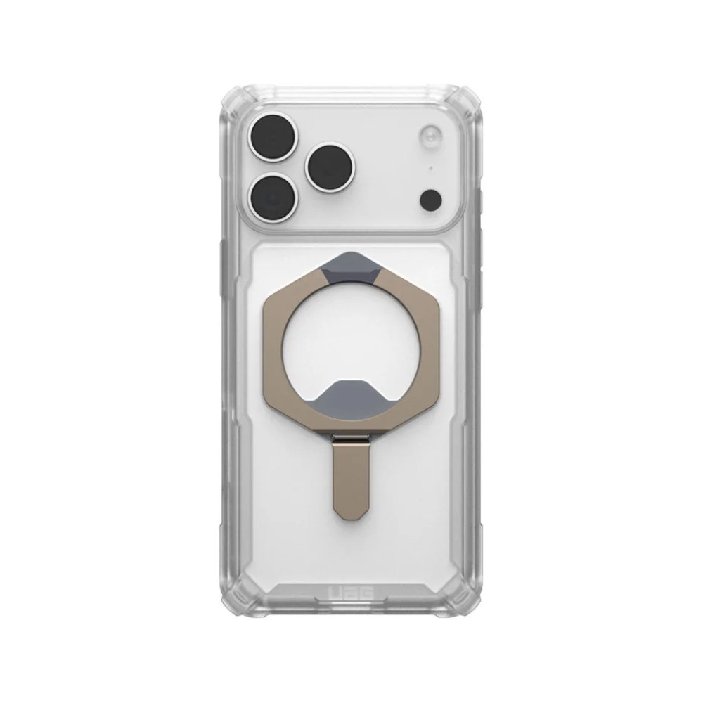 เคส UAG iPhone 17 Pro Max Plasma XTE MagSafe Clear/Titanium