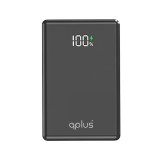 พาวเวอร์แบงค์ QPLUS Mini Magnetic Wireless 10000 mAh W1031 (CCC) Gray