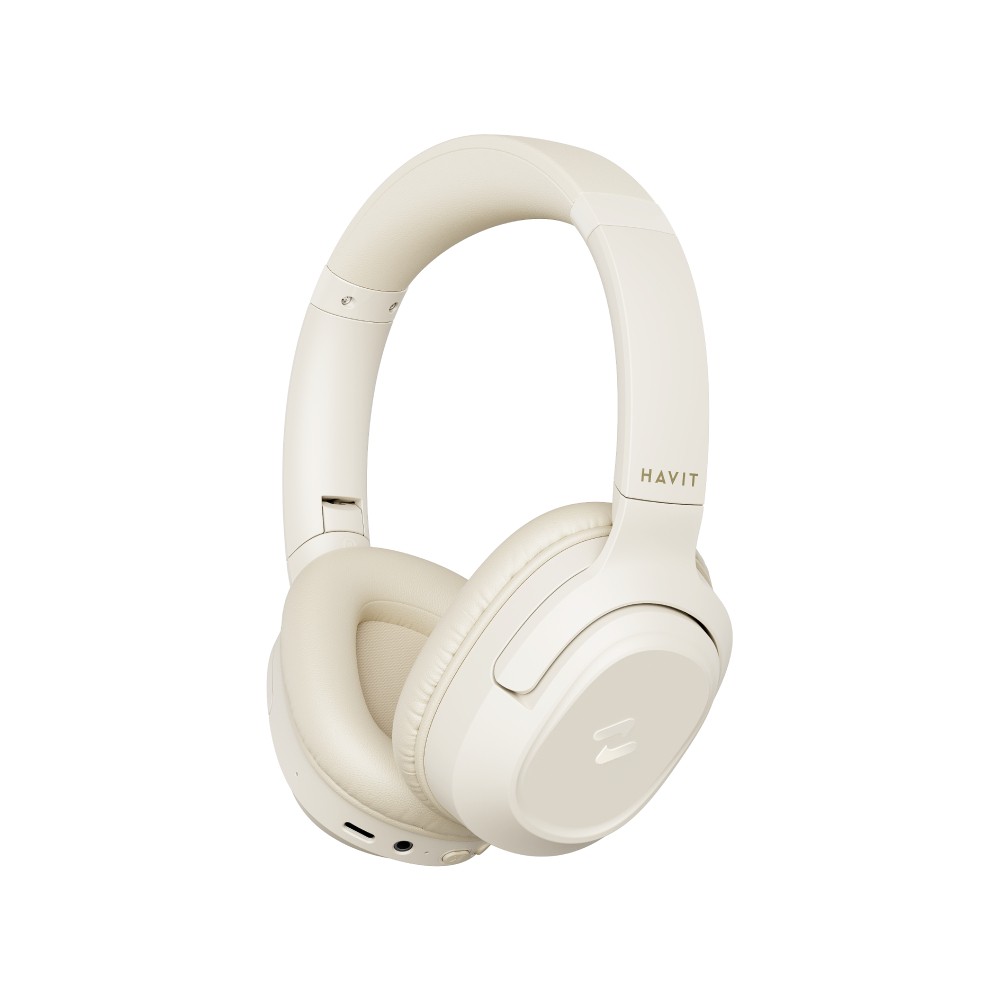 หูฟังไร้สาย Havit LIFE 02H Beige