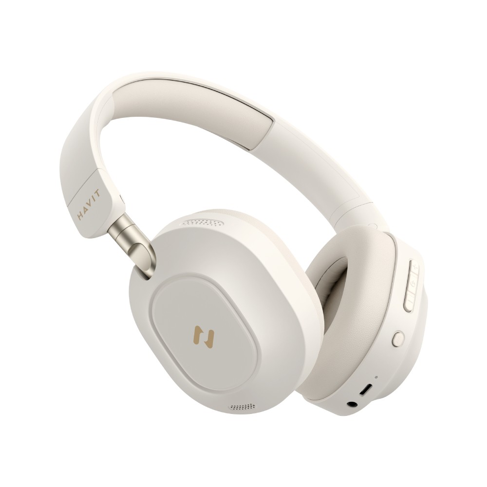 หูฟังไร้สาย Havit LIFE NC01H Beige