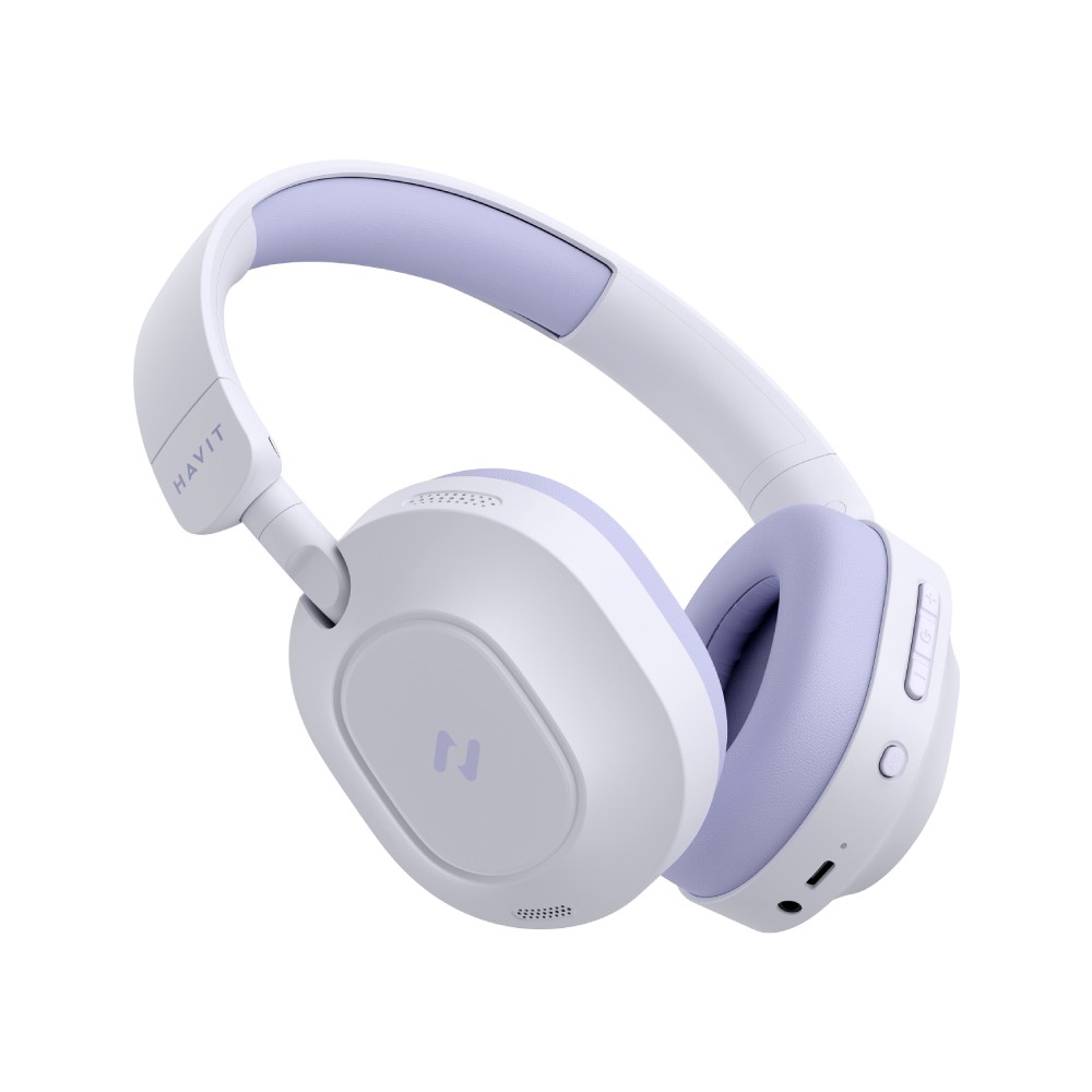 หูฟังไร้สาย Havit LIFE NC01H Purple