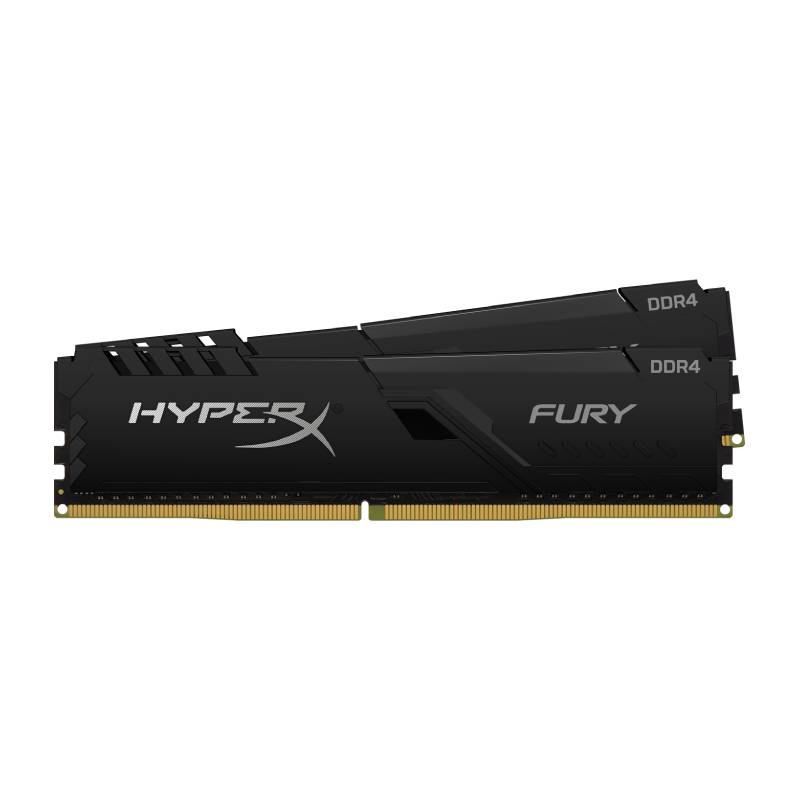 แรมพีซี Kingston Ram PC DDR4 16GB/2666MHz.CL16 (8GBX2) HyperX FURY