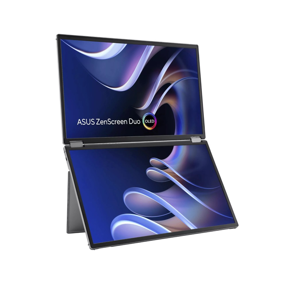 จอมอนิเตอร์ ASUS Portable ZenScreen Duo OLED MQ149CD (OLED 60Hz)