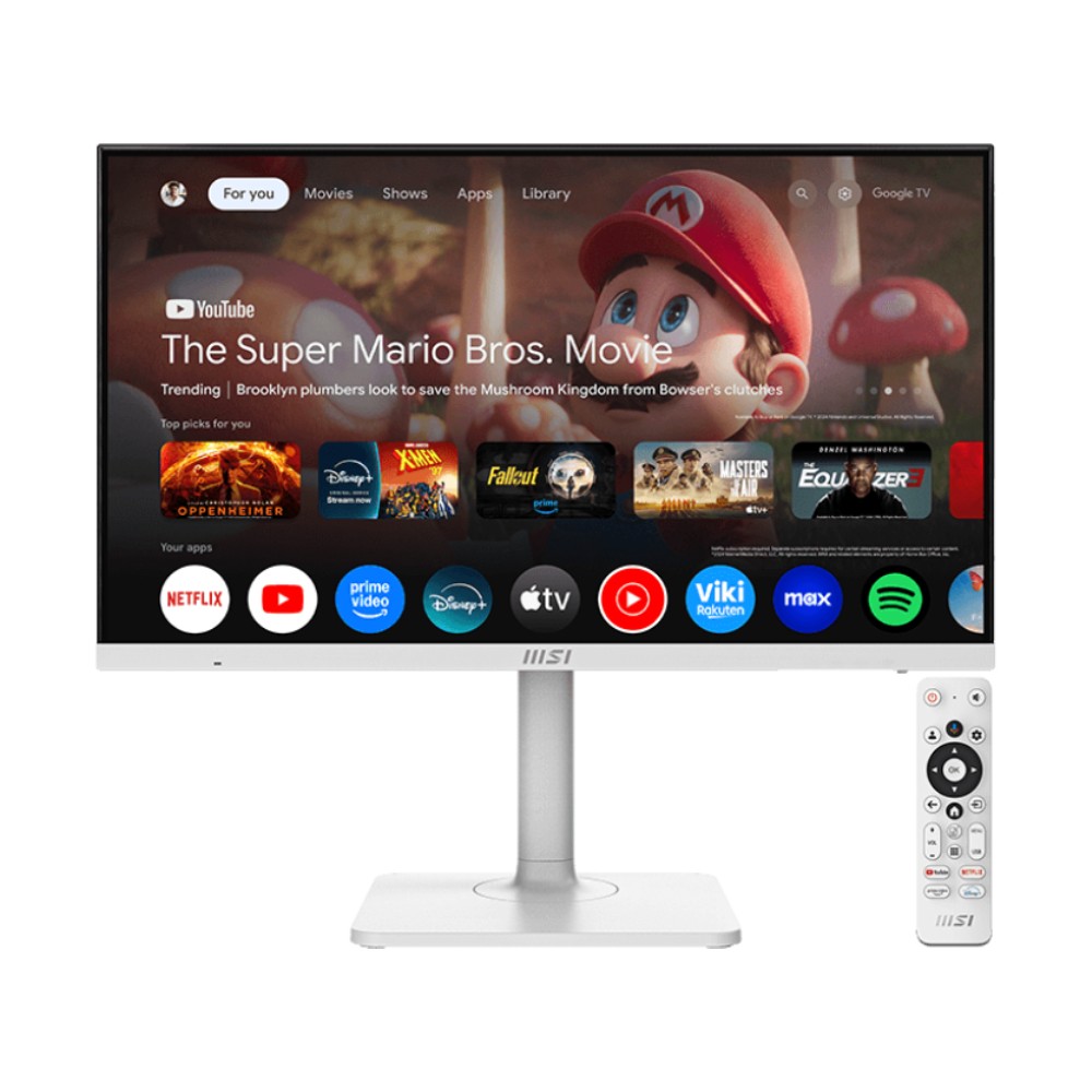 จอมอนิเตอร์ MSI MODERN MD272UPSW (IPS 60Hz USB-C 65W Smart Monitor)