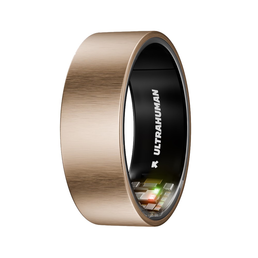 แหวนอัจฉริยะ Ultrahuman Ring Air Brushed Rose Gold 6