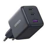 อะแดปเตอร์ Ugreen Wall USB Charger 1 USB-A / 2 USB-C (PD30W) GaN Gray (TISI)