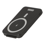 พาวเวอร์แบงค์ Blue Box VoltPocket 5000 mAh Wireless Fast Charging Black