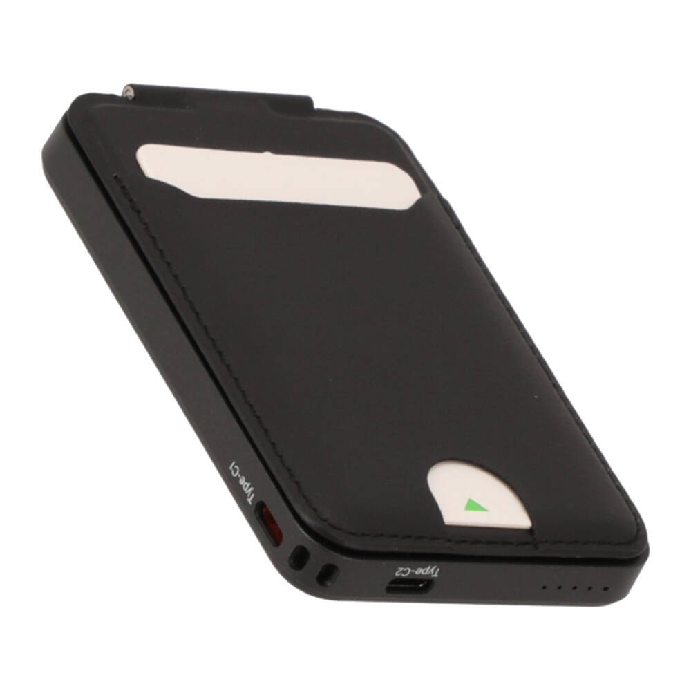 พาวเวอร์แบงค์ Blue Box VoltPocket 5000 mAh Wireless Fast Charging Black