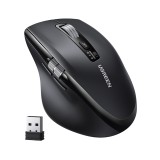 เมาส์ไร้สาย UGREEN 45792 Ergonomic Contoured-Shape Multi-mode Black