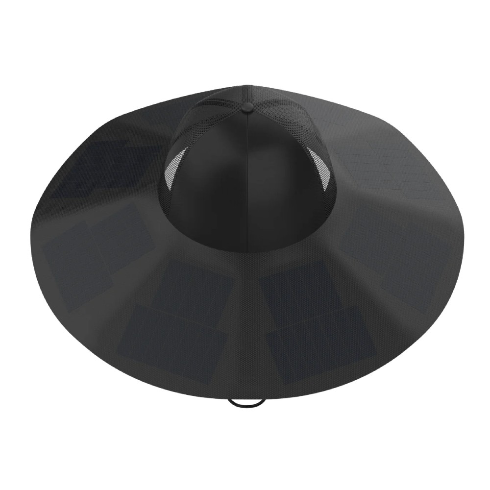 หมวกกันแดดโซลาร์เซลล์ EcoFlow Power Hat Size L-XL