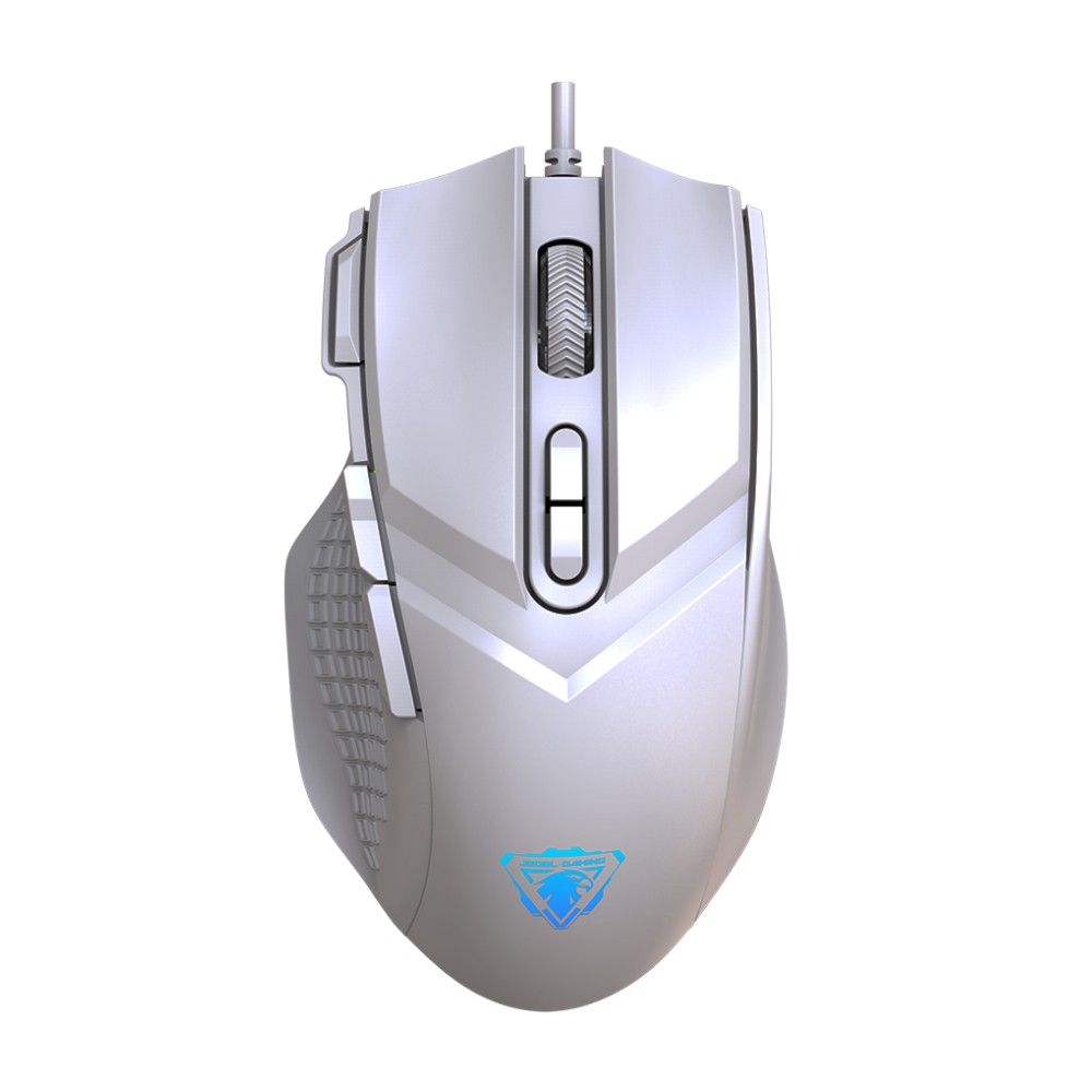 เมาส์เกมมิ่ง Jedel Gaming Mouse GM800 8D Wired RGB White