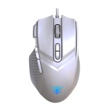เมาส์เกมมิ่ง Jedel Gaming Mouse GM800 8D Wired RGB White