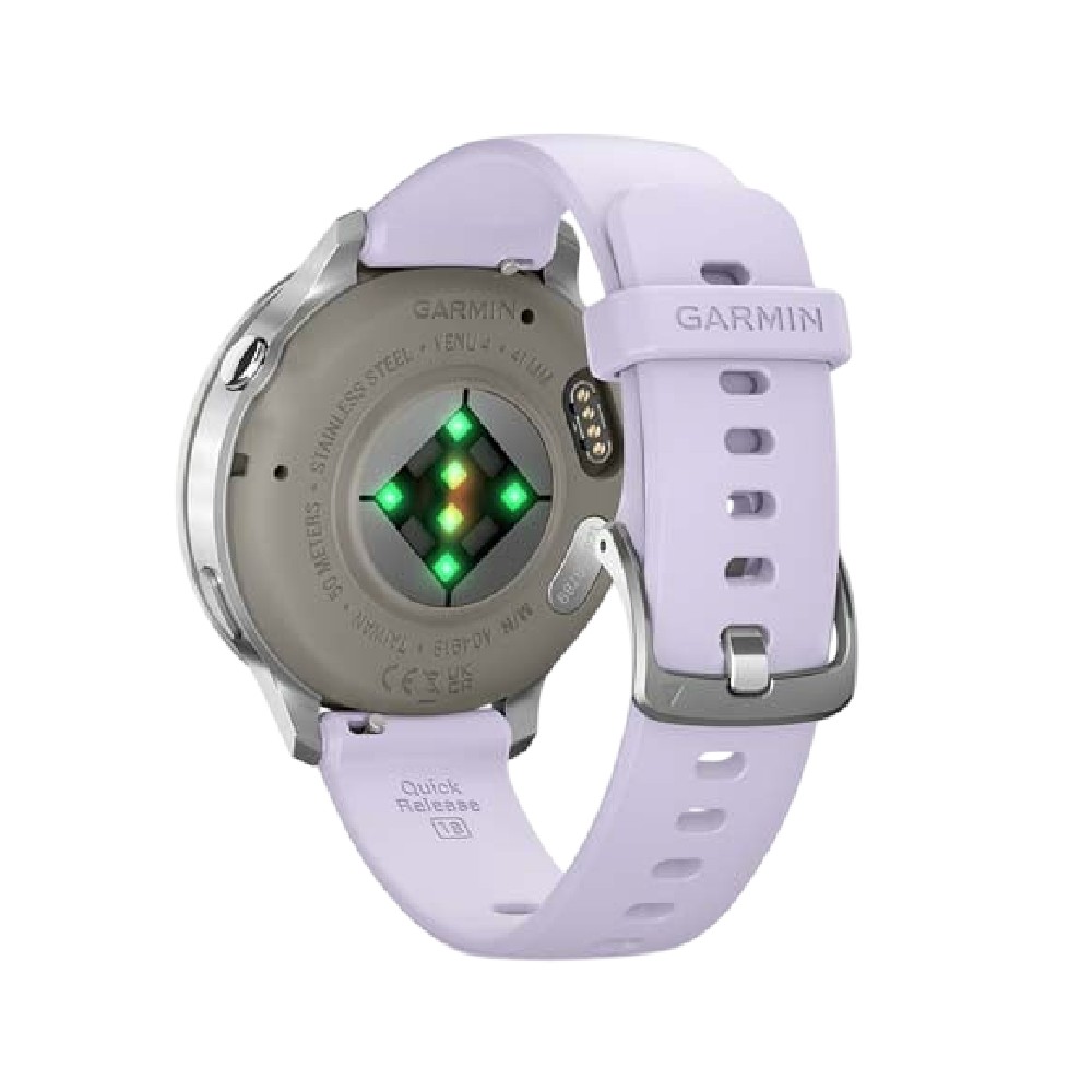 สมาร์ทวอทช์ Garmin Venu 4 (41mm) Gray with Silver and Periwinkle